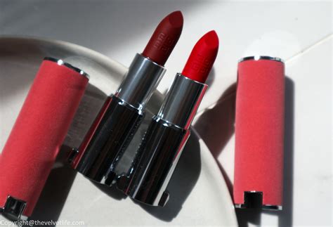 givenchy 315 review|givenchy le rouge sheer velvet.